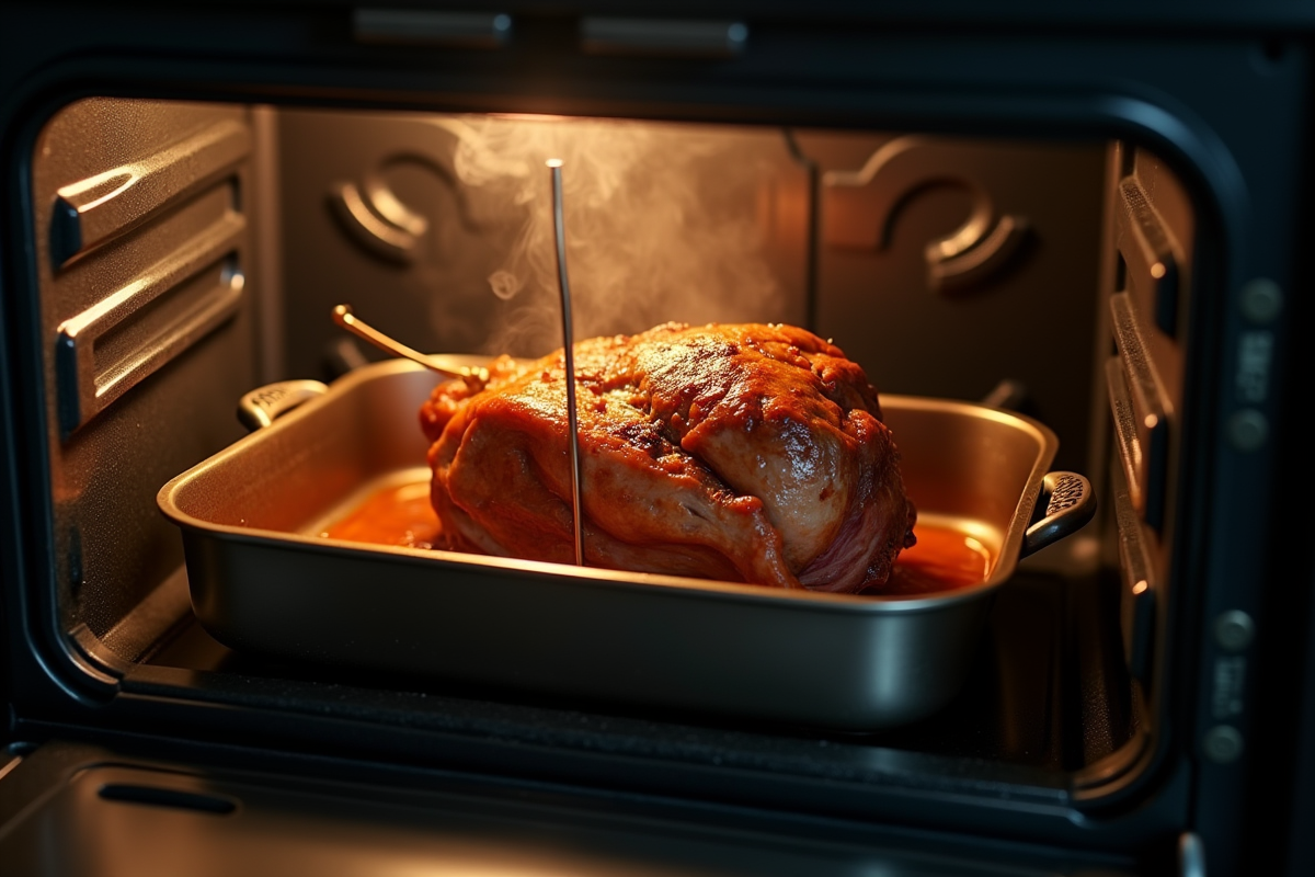 agneau cuisson